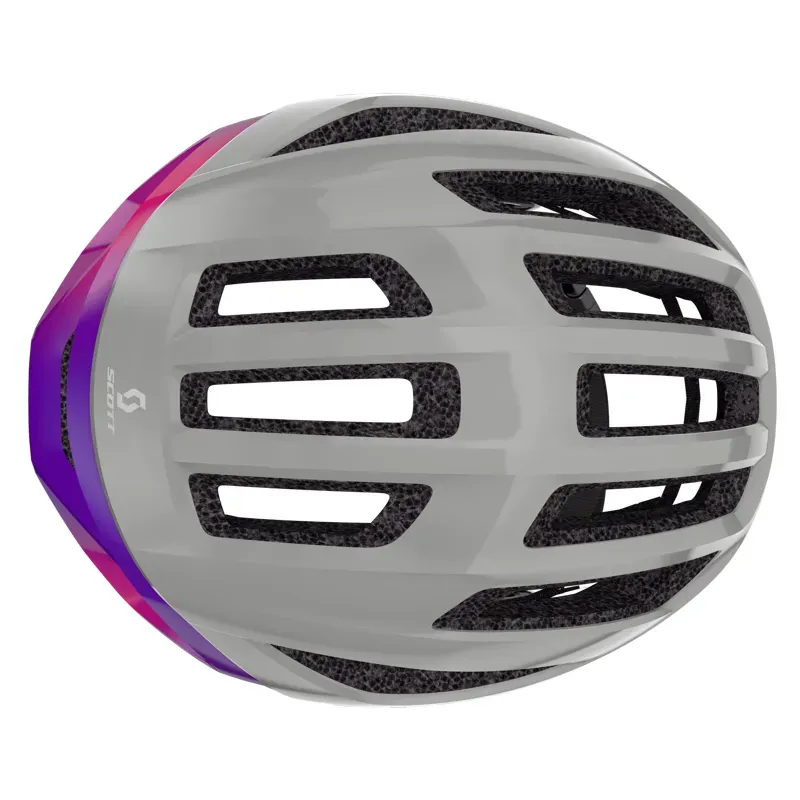 Scott Centric PLUS MIPS Helmet in Narwal Grey/Fade Purple-2