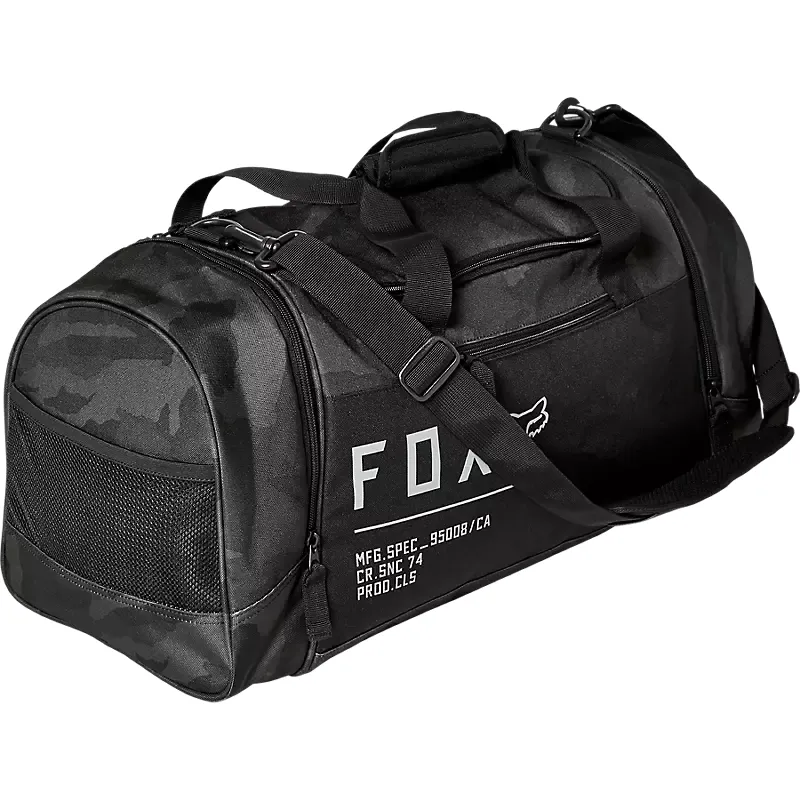 Fox Racing 180 Black Camo Duffle Gear Bag in Black Camouflage-1