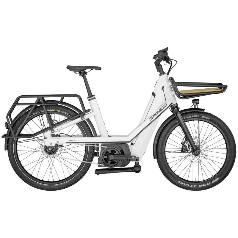 Bergamont Bike E-Cargoville Bakery Expert Electric Cargo Bike 2024 in White