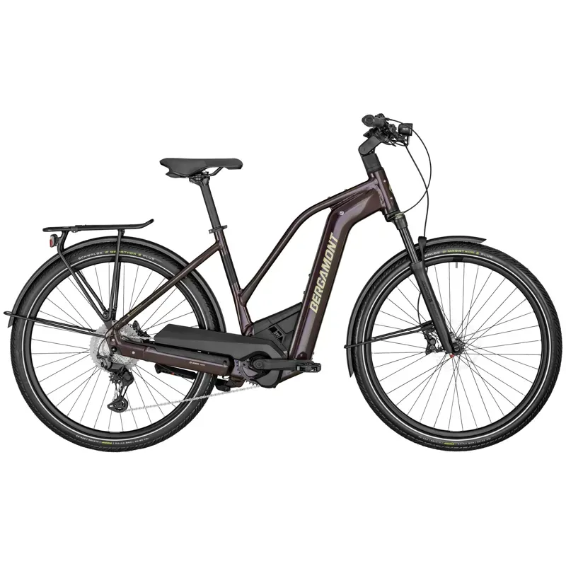 Bergamont Bike E-Horizon Premium Expert Lady Electric Hybrid Bike 2024 in Purple