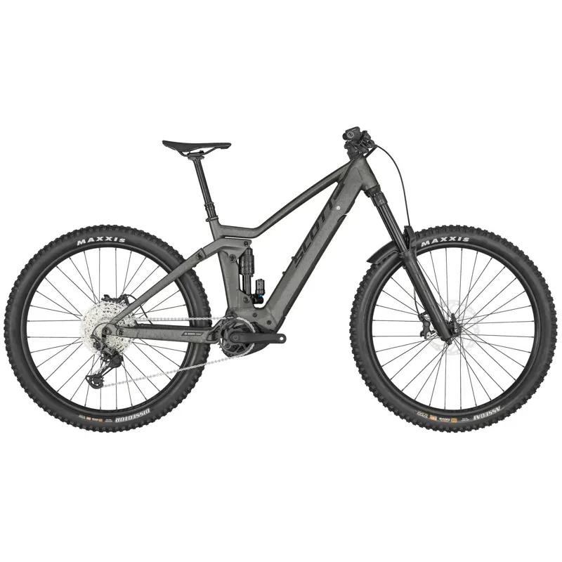 Scott Bike Ransom eRIDE 920 Electric Full Suspension Mountain Bike 2024 in Black