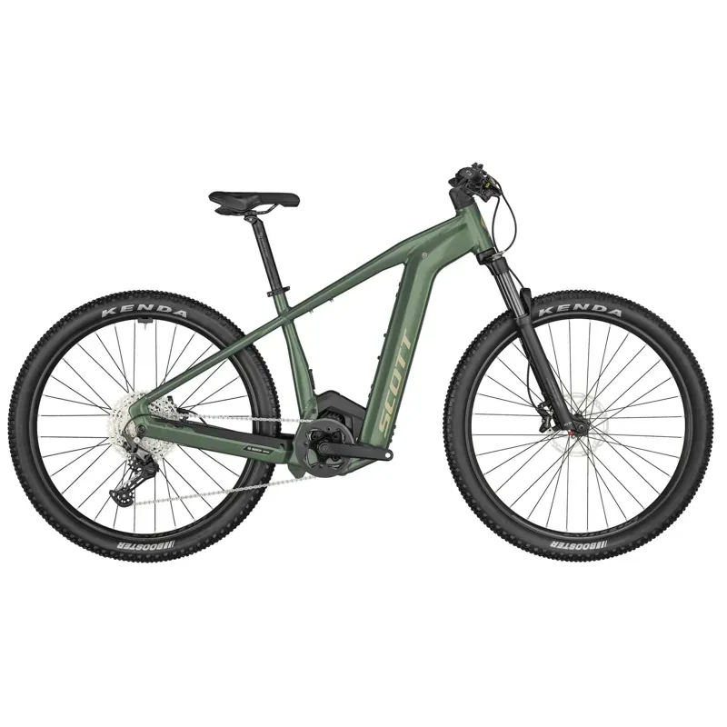 Scott Bike Aspect eRIDE 900 Electric Mountain Bike 2024 in Green-1