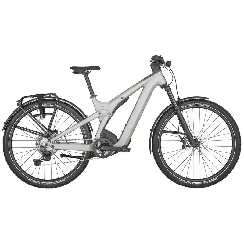Scott Bike Axis eRIDE FS 10 Electric Full Suspension Hybrid Bike 2023 in Silver