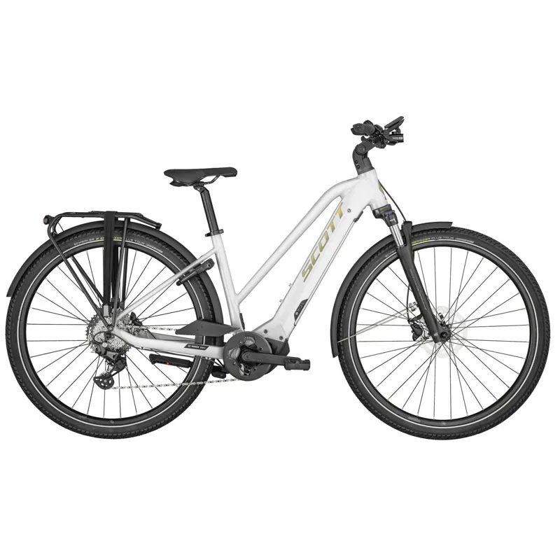 Scott Sub Sport eRIDE 20 Lady Electric Hybrid Bike 2024 in White