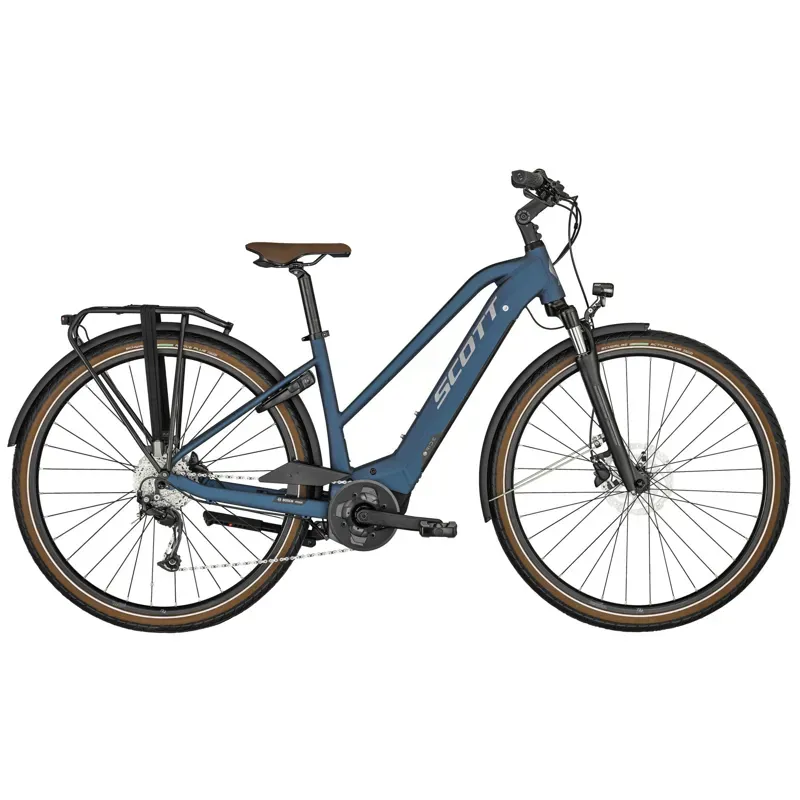Scott Bike Sub Active eRIDE 20 Unisex Electric Hybrid Bike 2023 in Blue