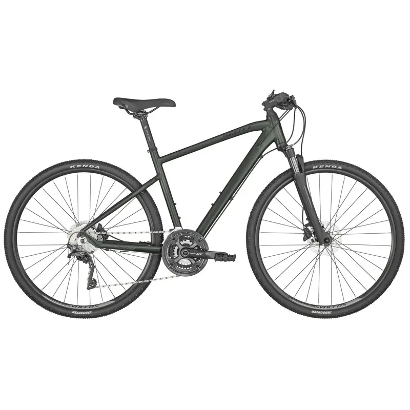 Scott Sub Cross 10 Hybrid Bike 2024 in Black-1