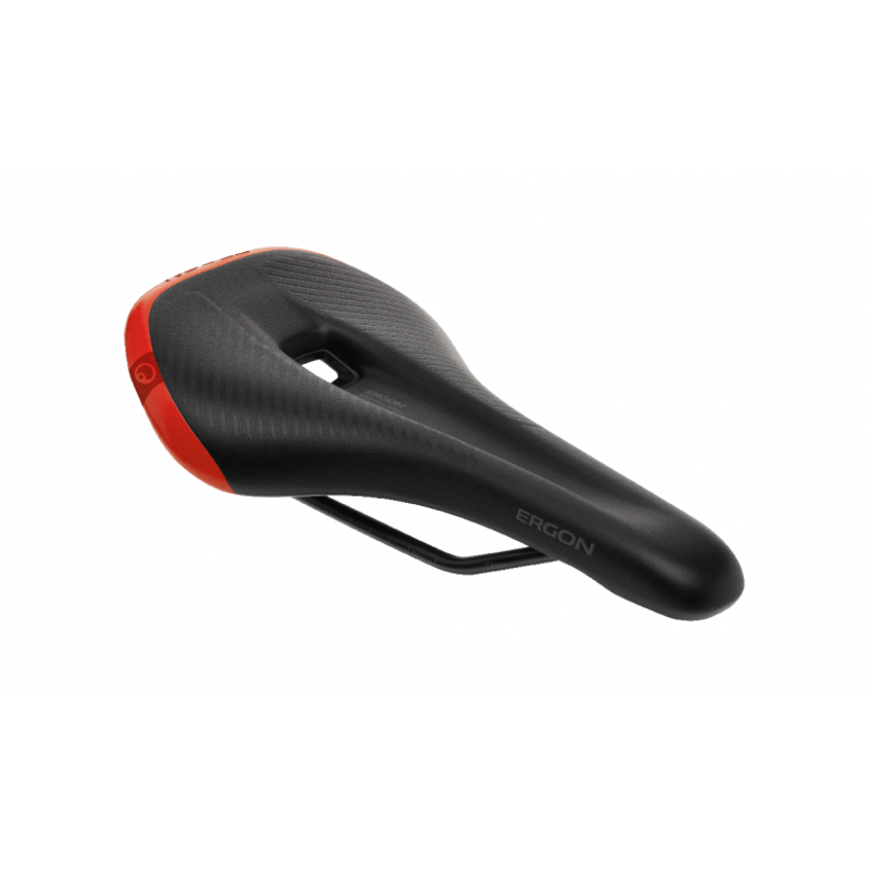 Ergon SM Pro Men's Saddle Medium/Large in Red-5