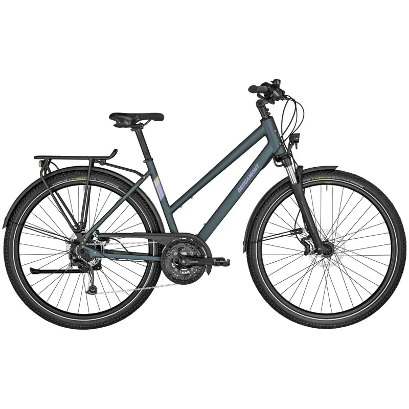 Bergamont Horizon Plus 6 Lady Hardtailo Mountain Bike 2024 in Dark Petrol Blue