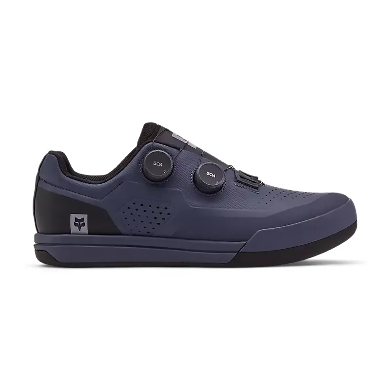 Fox Racing Union BOA Clipless MTB Shoes in Blue Steel