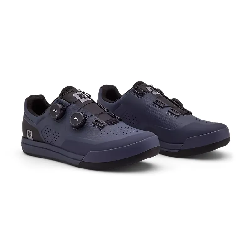 Fox Racing Union BOA Clipless MTB Shoes in Blue Steel-2