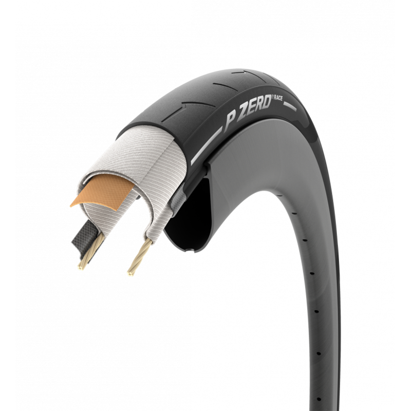 Pirelli P Zero Race 700c SmartEVO Tyre in Yellow-4