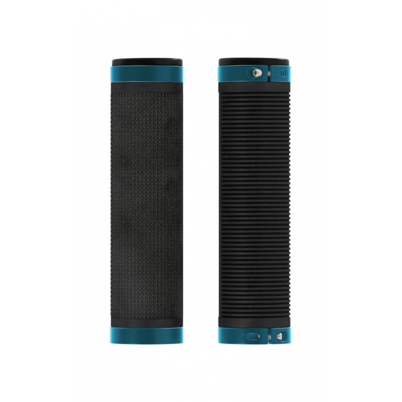 Brooks Cambium Comfort Grips in Black/Octane Blue-1