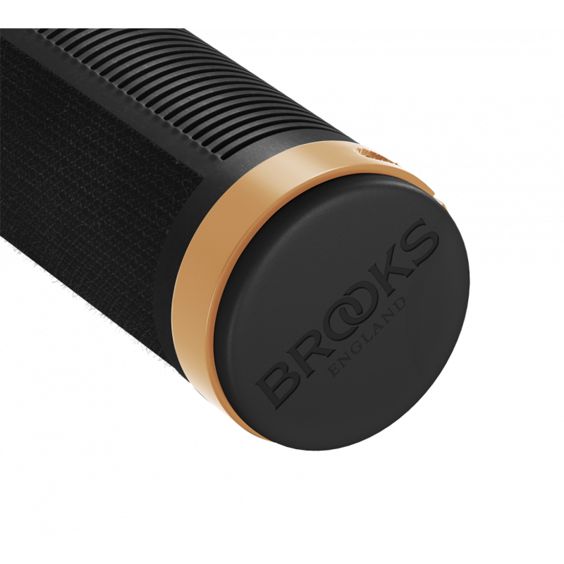 Brooks Cambium Comfort Grips in Black/Bronze-2