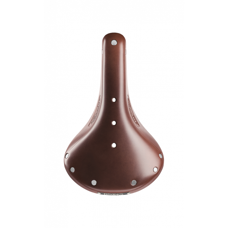 Brooks Flyer Steel Rail 175mm Saddle in Brown-2