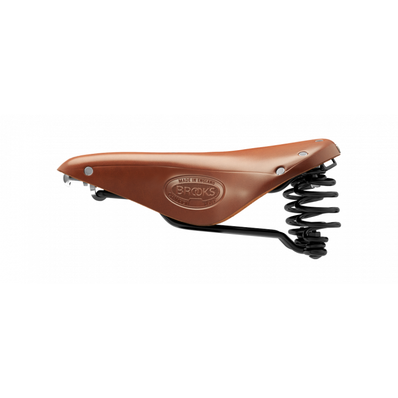 Brooks Flyer Steel Rail 175mm Saddle in Honey-5