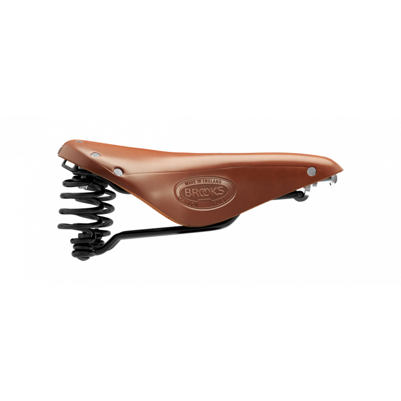 Brooks Flyer Steel Rail 175mm Saddle in Honey-6
