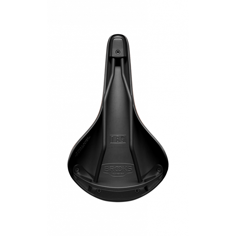 Brooks C17 Cambium All-Weather Steel 162mm Saddle in Orange-3