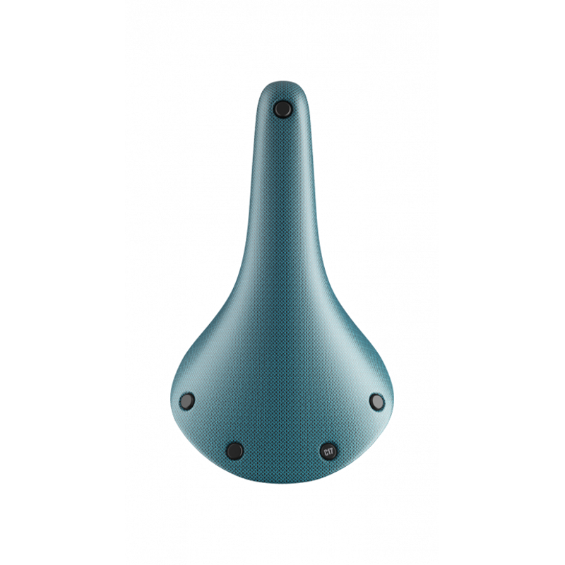 Brooks C17 Cambium All-Weather Steel 162mm Saddle in Octane Blue-2