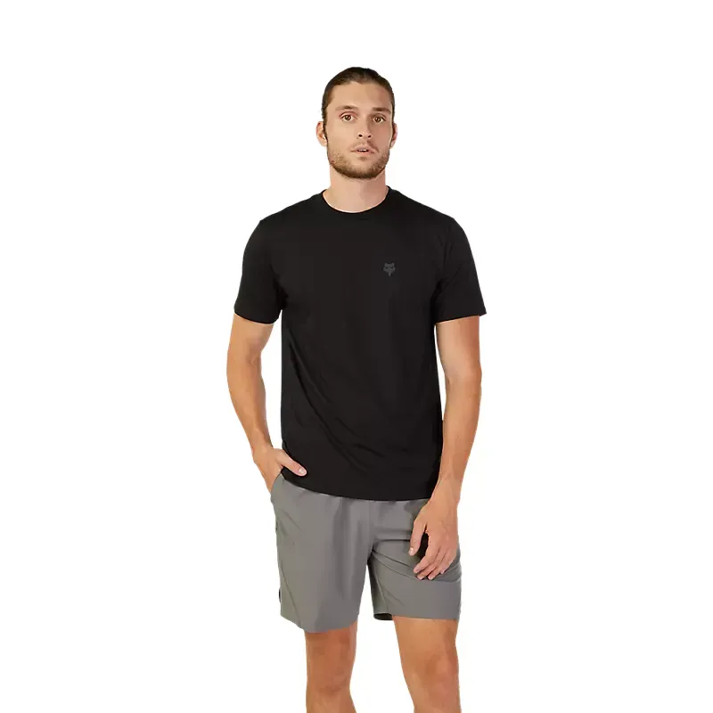 Fox Forums Short Sleeve Tech T-Shirt in Black