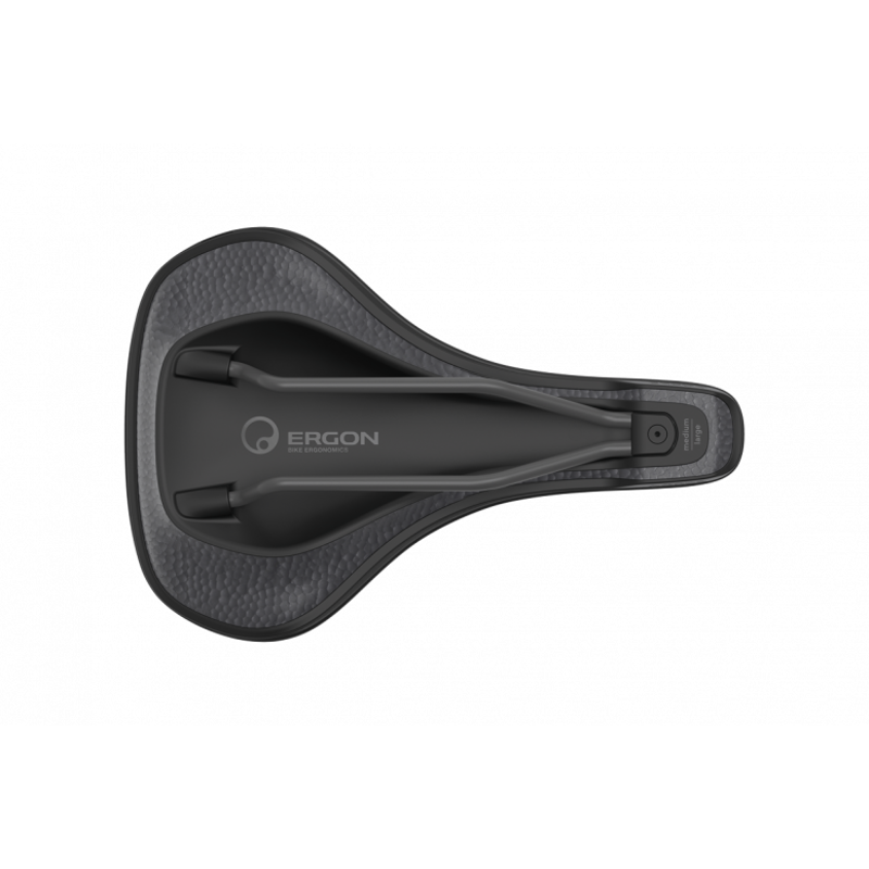 Ergon Women's ST Core EVO Saddle in Black/Grey-4