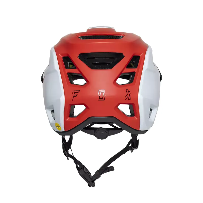 Fox Racing Speedframe Pro Klif Helmet in Fluorescent Red-2
