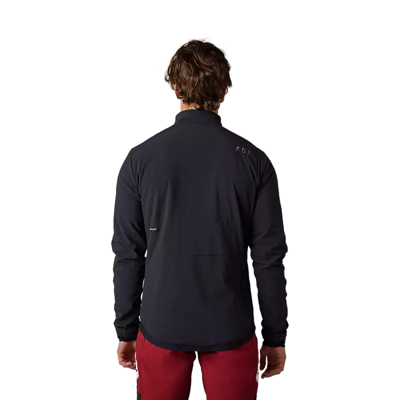 Fox Racing Defend Fire Alpha Jacket in Black-1