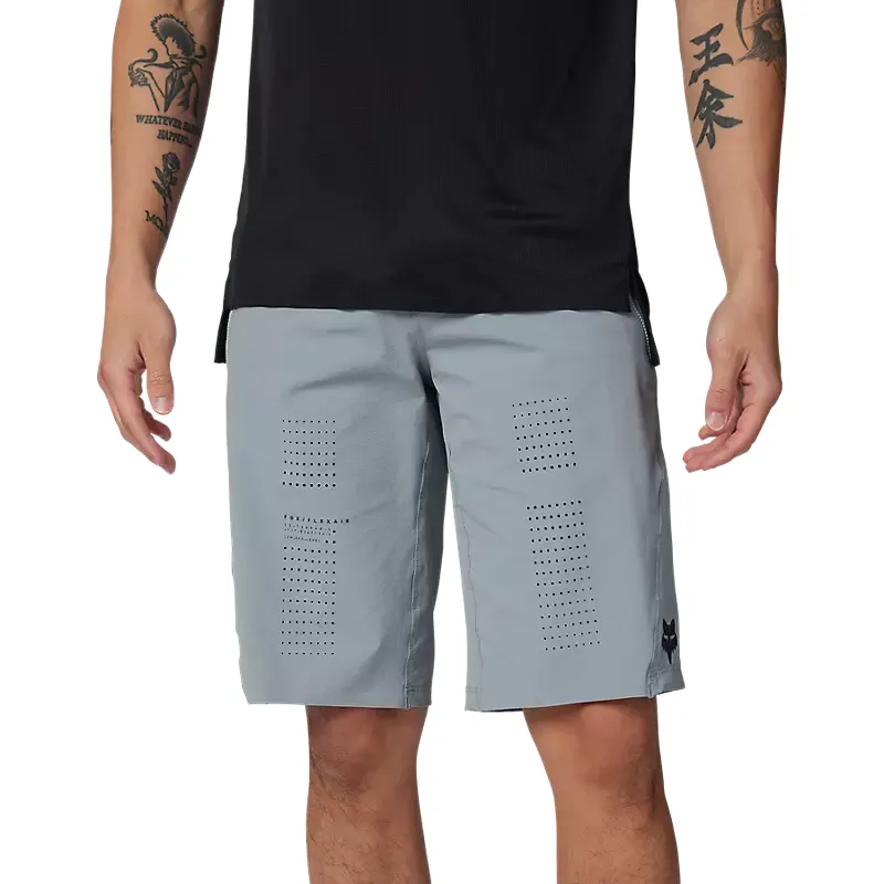 Fox Racing Flexair Shorts in Cloud Grey-2