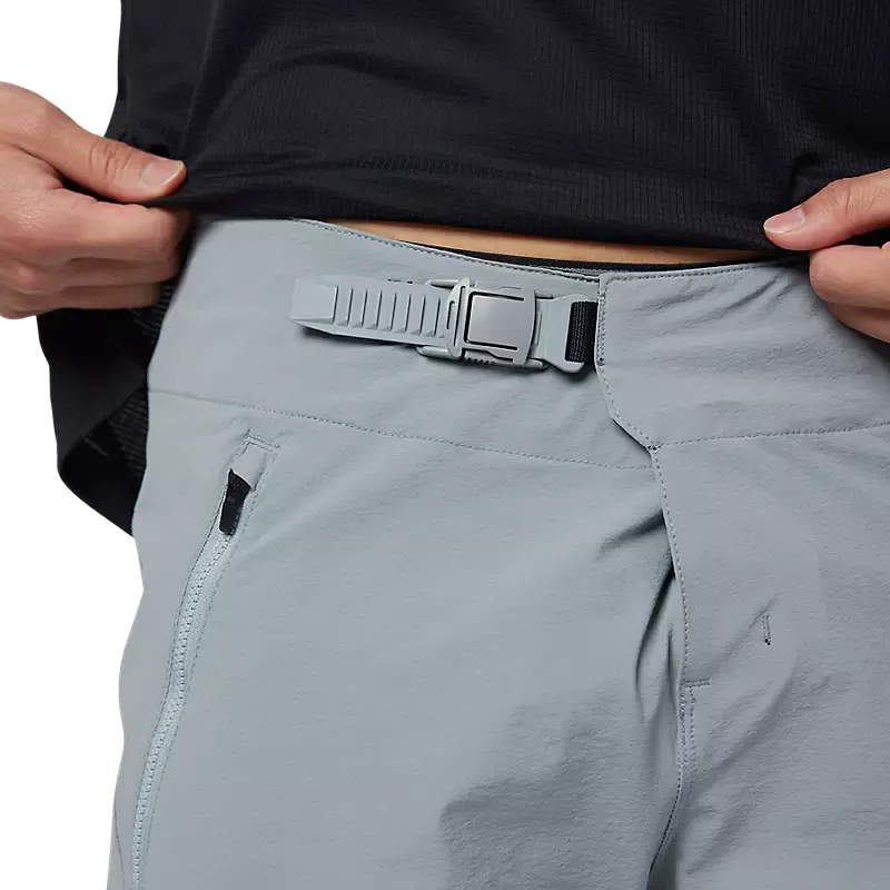 Fox Racing Flexair Shorts in Cloud Grey-3
