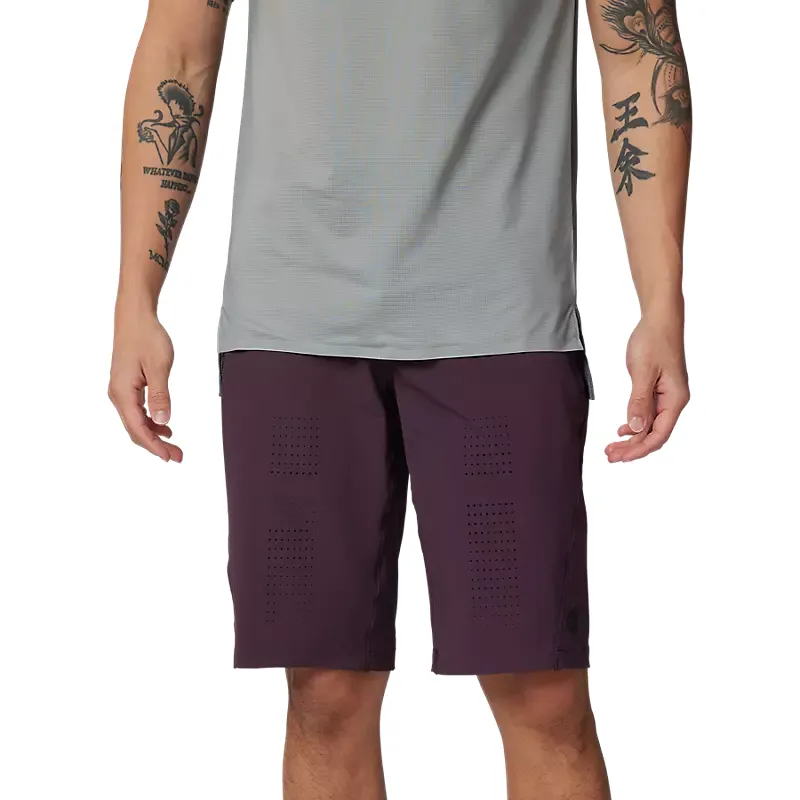 Fox Racing Flexair Shorts in Dark Purple-2
