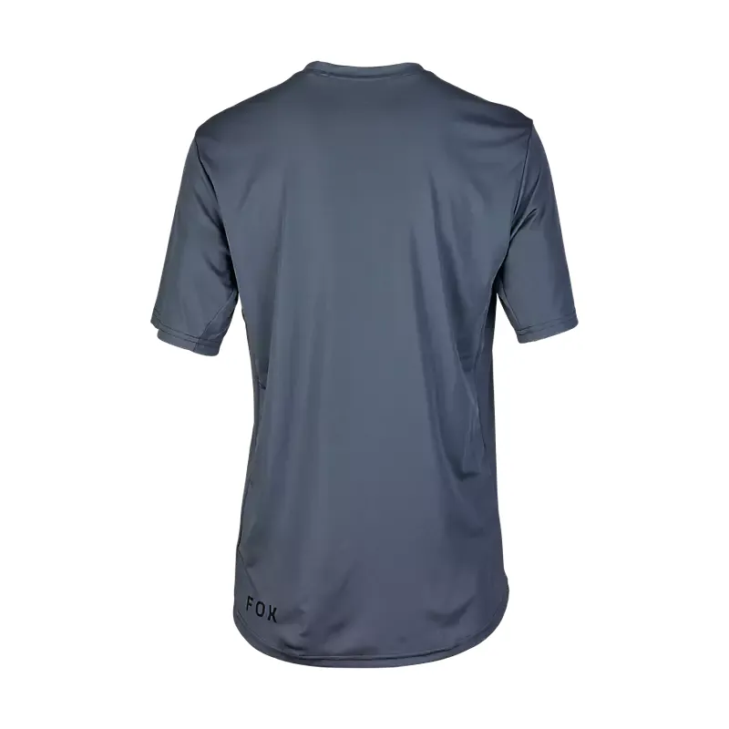Fox Racing Ranger Lab Head Short Sleeve Jersey in Graphite Grey-1