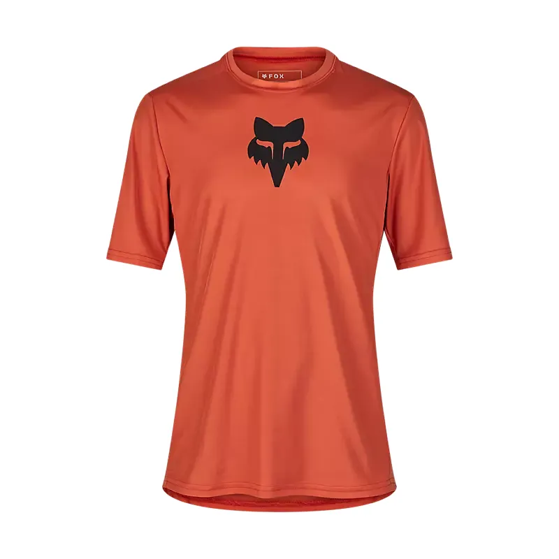 Fox Racing Ranger Lab Head Short Sleeve Jersey in Atomic Orange