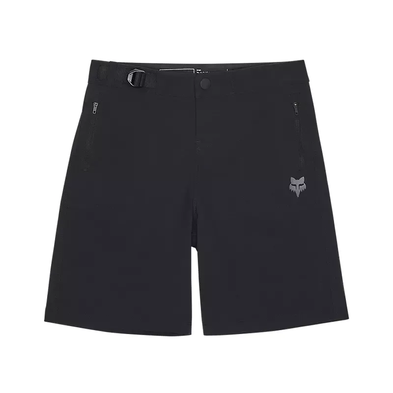 Fox Racing Youth Ranger Lined Shorts in Black