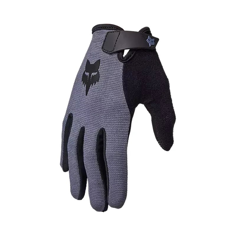Fox Racing Youth Ranger Full Finger Gloves in Graphite Grey