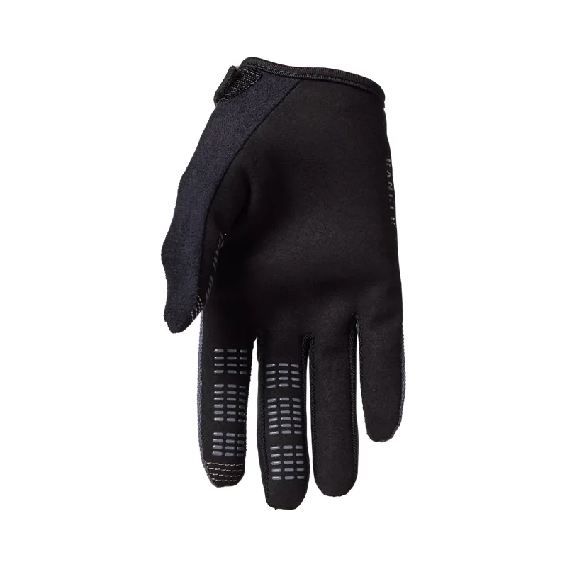 Fox Racing Youth Ranger Full Finger Gloves in Graphite Grey-1