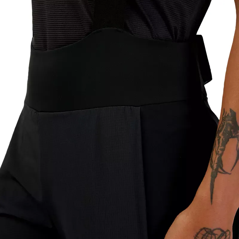 Fox Racing Women's Flexair Ascent Cargo Bibs in Black-2