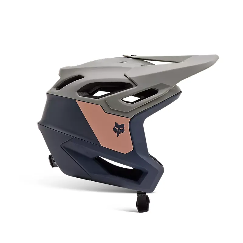 Fox Racing Dropframe Pro Helmet in Graphite Grey-1