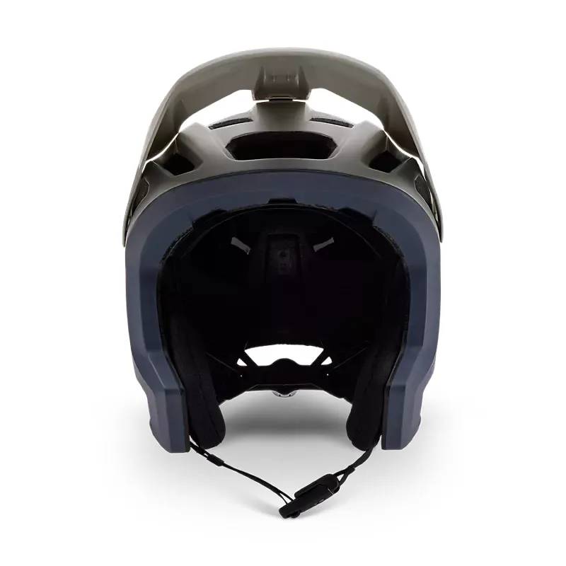 Fox Racing Dropframe Pro Helmet in Graphite Grey-2