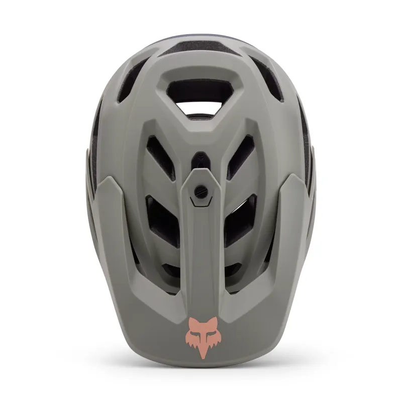 Fox Racing Dropframe Pro Helmet in Graphite Grey-4