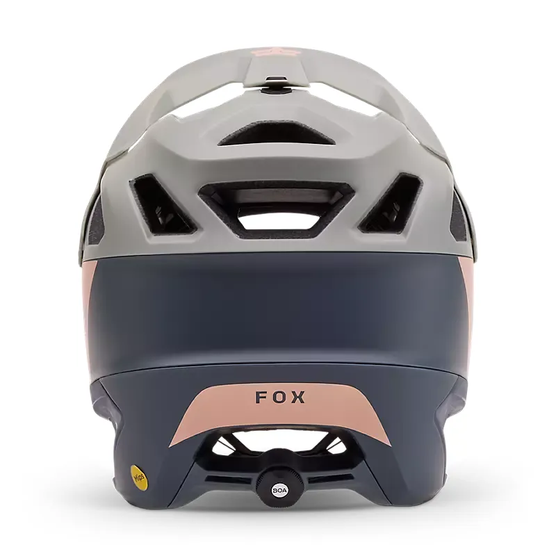 Fox Racing Dropframe Pro Helmet in Graphite Grey-3
