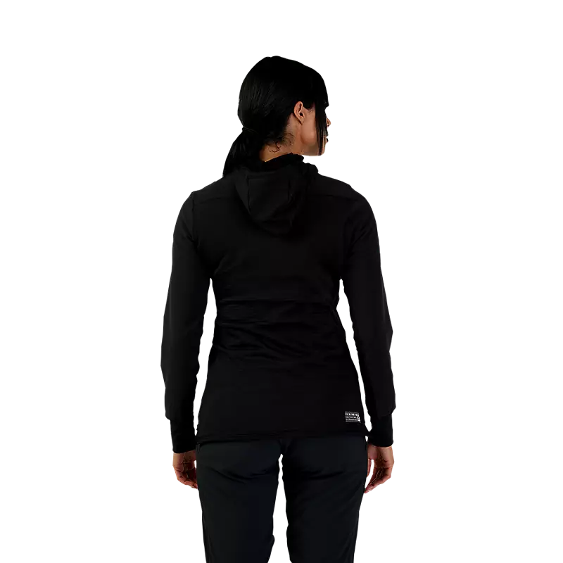 Fox Racing Defend Women's Hoodie in Black-1