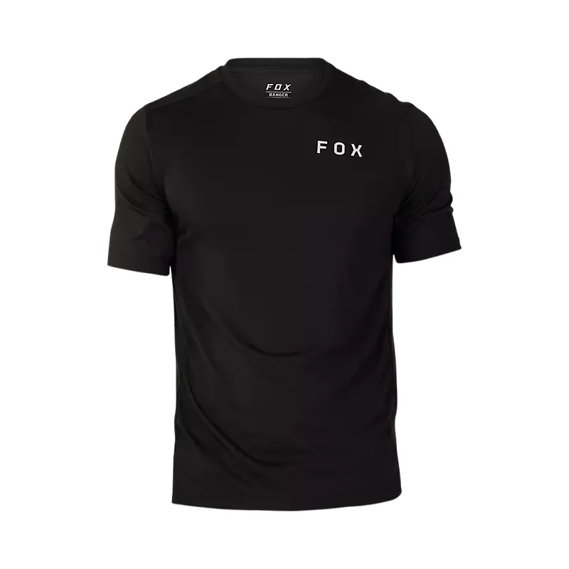 Fox Racing Ranger Alyn Drirelease Short Sleeve Jersey in Black