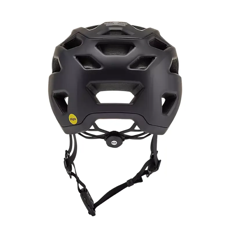 Fox Racing Crossframe Pro Helmet in Matte Black-2