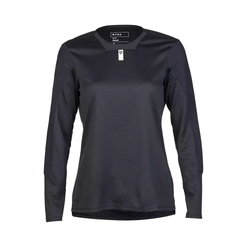 Fox Racing Women's Defend Long Sleeve Jersey in Black