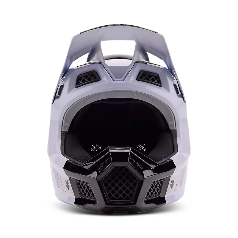 Fox Racing Rampage Pro Carbon Intrude Helmet in White-2