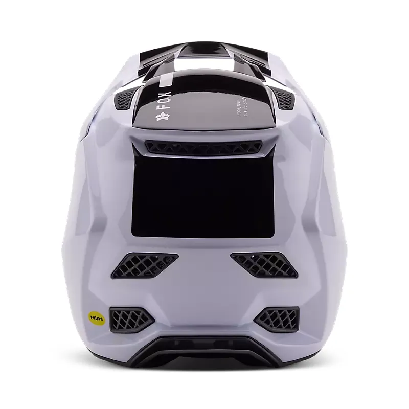 Fox Racing Rampage Pro Carbon Intrude Helmet in White-4