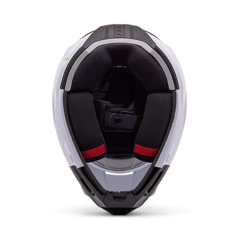 Fox Racing Rampage Pro Carbon Intrude Helmet in White-5
