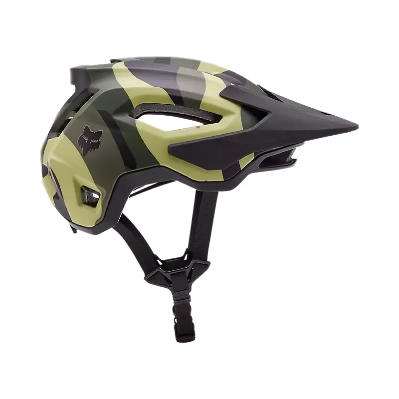 Fox Racing Speedframe Camo Helmet in Green Camouflage