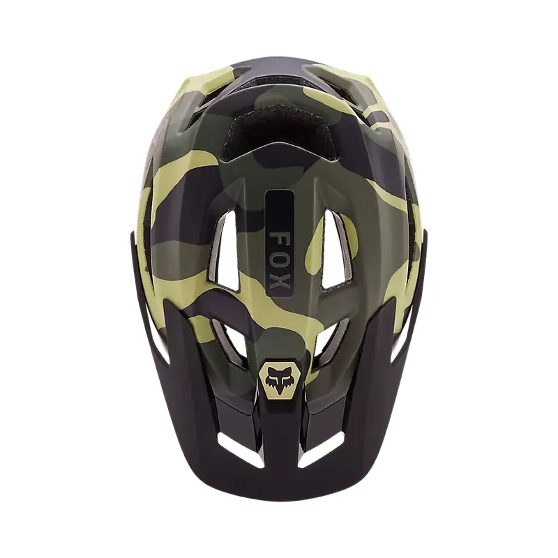Fox Racing Speedframe Camo Helmet in Green Camouflage-2