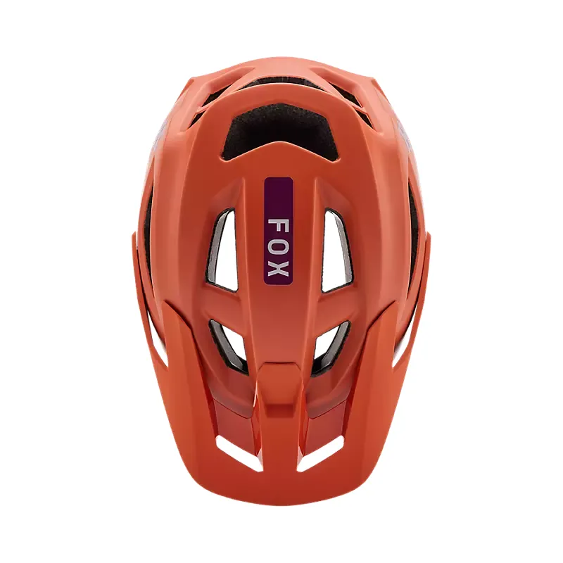 Fox Racing Speedframe Helmet in Atomic Orange-2