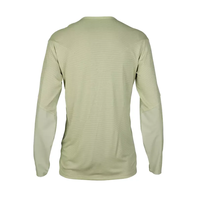Fox Racing Flexair Pro Long Sleeve Jersey in Cactus Green-1